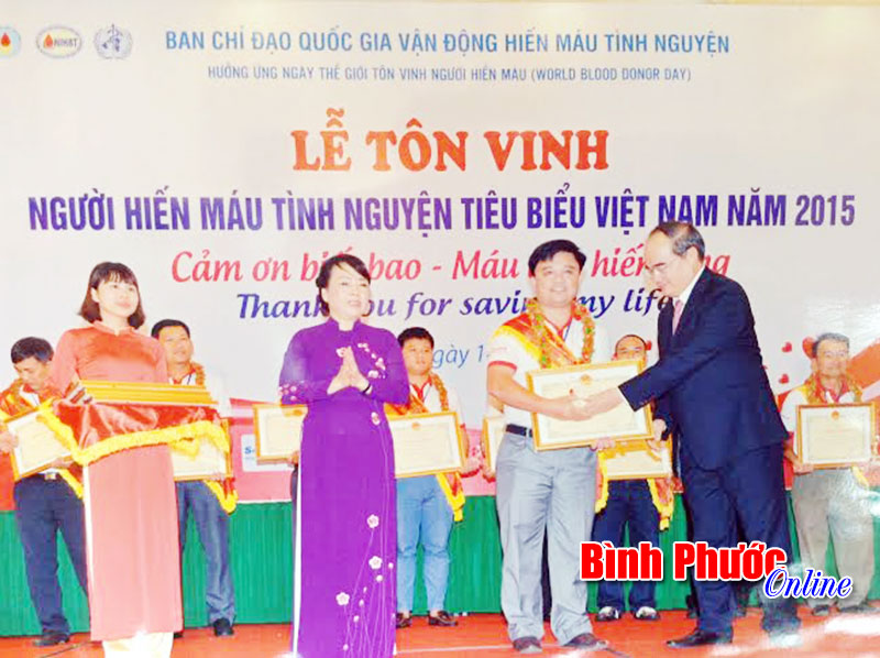 Nhiệt huyết với phong trào hiến máu tình nguyện