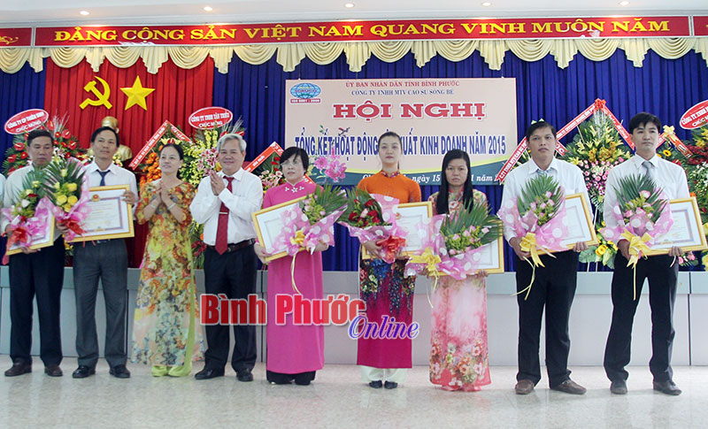 Các tập thể được nhận bằng khen của UBND tỉnh