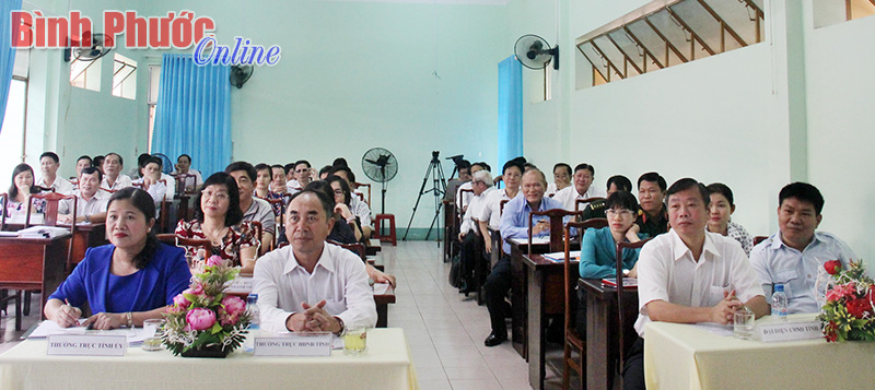 C&aacute;c đại biểu dự hội nghị hiệp thương lần thứ hai