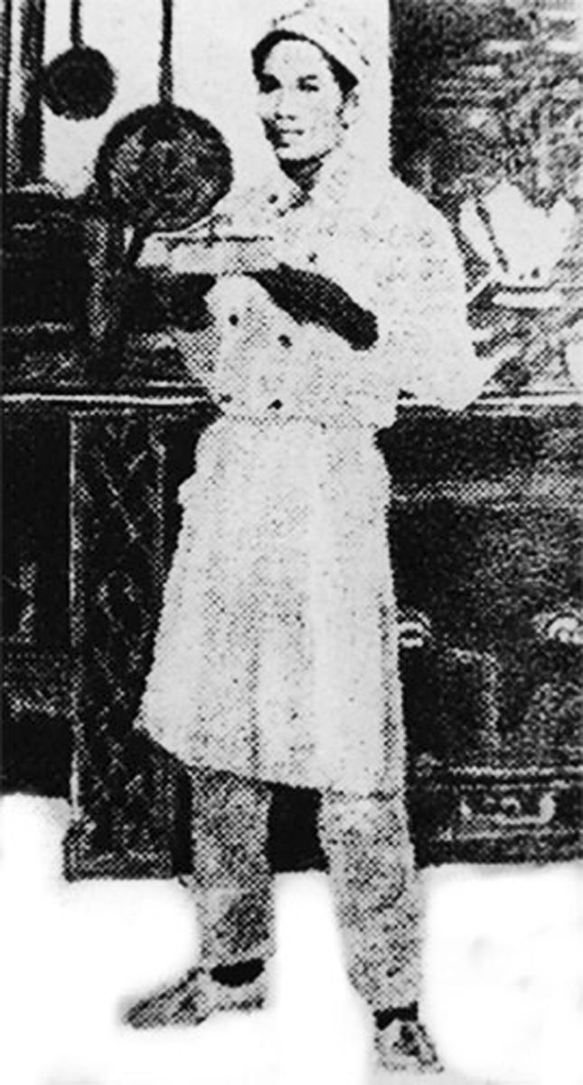 Người thanh niên yêu nước Nguyễn Tất Thành làm phụ bếp trên tàu Amiral La Touche De Tréville để ra đi tìm đường giải phóng dân tộc - Ảnh: Tư liệu