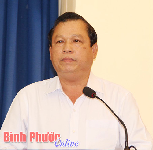 &Ocirc;ng Nguyễn Văn Trăm, Chủ tịch UBND tỉnh trả lời phỏng vấn của B&aacute;o B&igrave;nh Phước