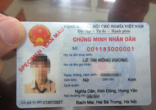 Cấp thí điểm mã số công dân từ tháng 10