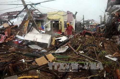 Mọi ngôi nhà dường như đều bị phá hủy hoàn toàn