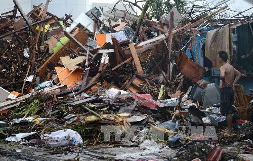 Thiên nhiên đã tàn phá gần như tất cả