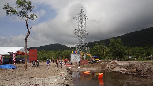 Vị tr&iacute; k&eacute;o c&aacute;p điện từ biển v&agrave;o đất liền tại x&atilde; H&agrave;m Ninh, huyện Ph&uacute; Quốc, tỉnh Ki&ecirc;n Giang