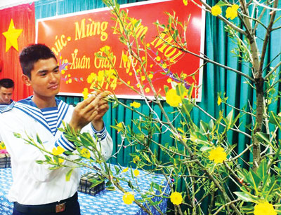 Trường Sa ấm áp năm mới