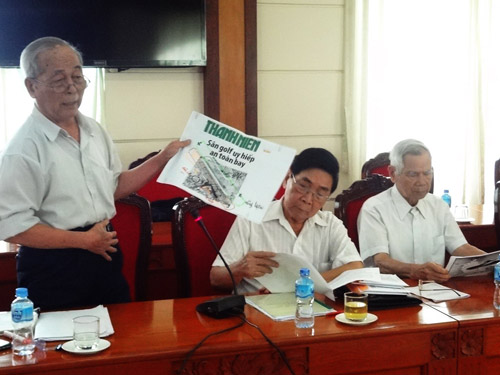 Cử tri bức xúc chuyện xây dựng sân golf, sân bay Long Thành