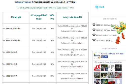 ‘Khát’ tiền lì xì mệnh giá 20.000