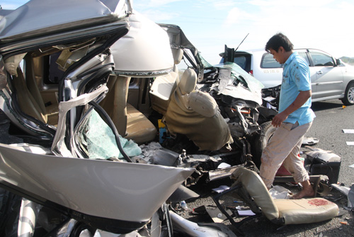 Tài xế xe khách Dương Trường Sơn bàng hoàng sau tai nạn...