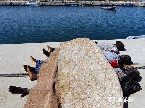 Chìm tàu ngoài khơi Libya, hàng chục người chết và mất tích - Binh ...