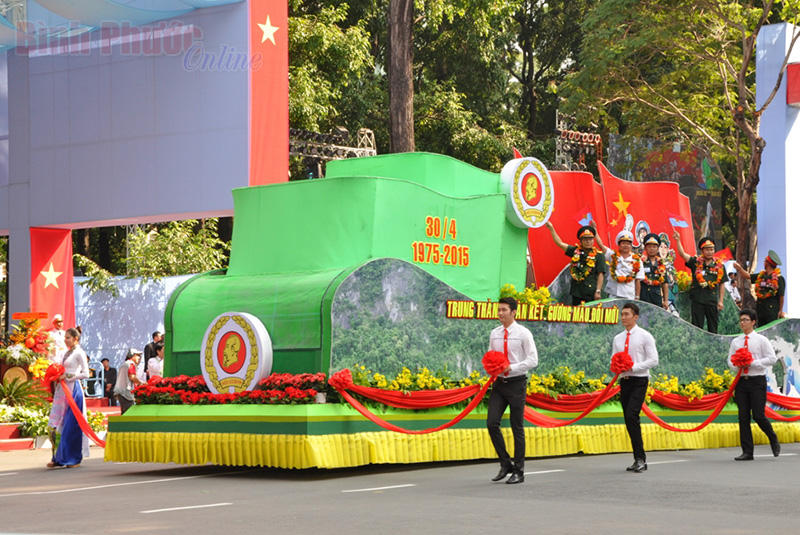 Xe hoa của Cựu chiến binh Việt Nam