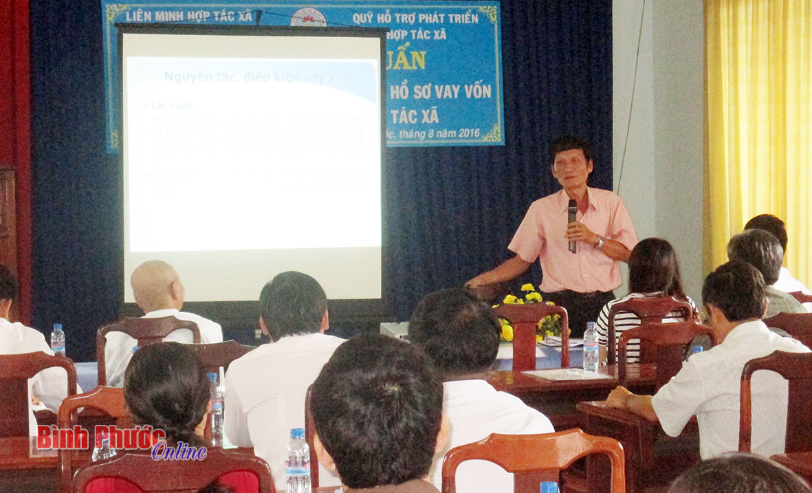 Nhiều thắc mắc về Quỹ hỗ trợ phát triển hợp tác xã - Binh Phuoc ...