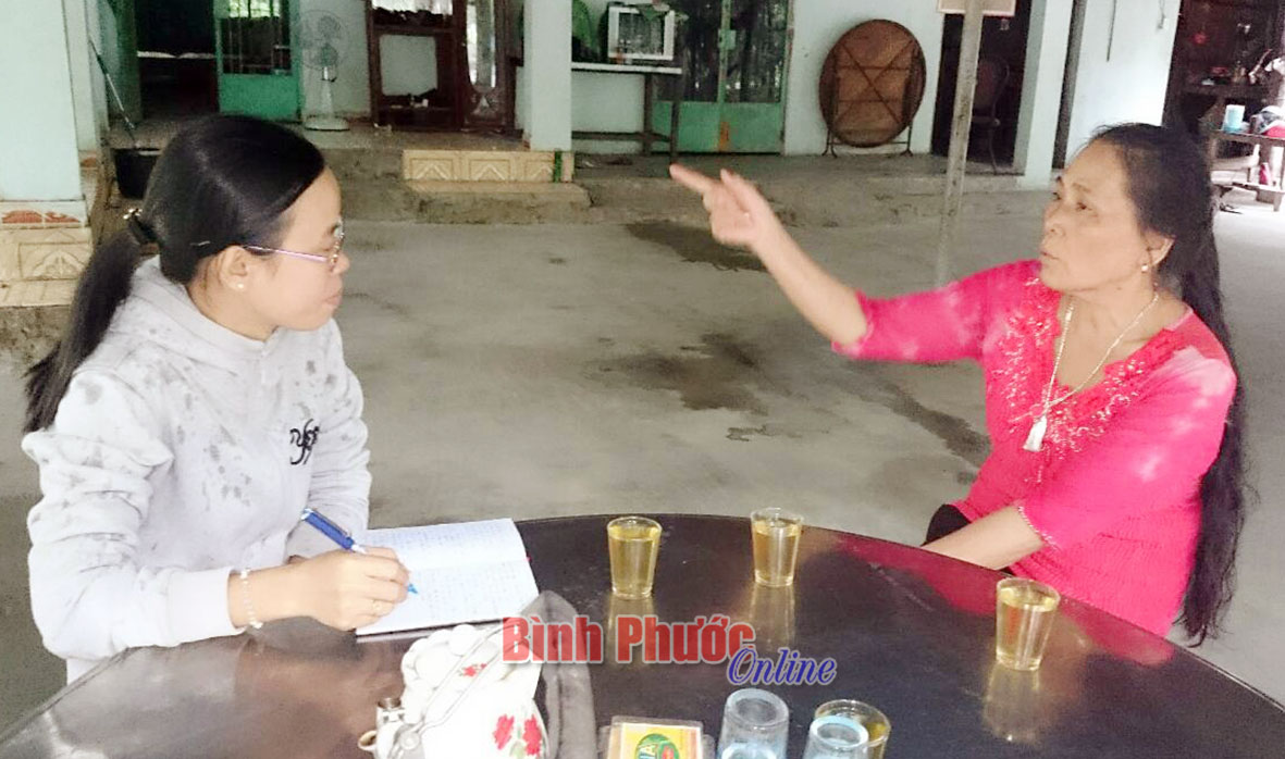 Tháng 6-2016, hộ bà Trần Thị Hồng có 8 người bị SXH