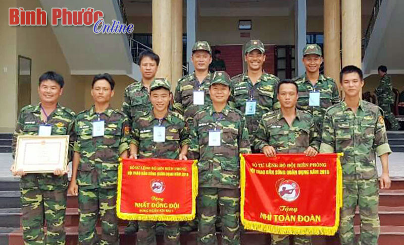 Bộ đội biên phòng Bình Phước nhì toàn đoàn hội thao bắn súng quân dụng 2016
