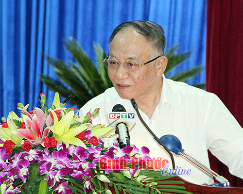 Gi&aacute;o sư Ho&agrave;ng Ch&iacute; Bảo n&oacute;i chuyện chuy&ecirc;n đề về văn h&oacute;a trong Đảng