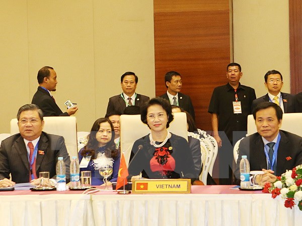 Chủ tịch Quốc hội Nguyễn Thị Kim Ngân dẫn đầu Đoàn đại biểu cấp cao Quốc hội Việt Nam dự Phiên họp Ban Chấp hành AIPA.
