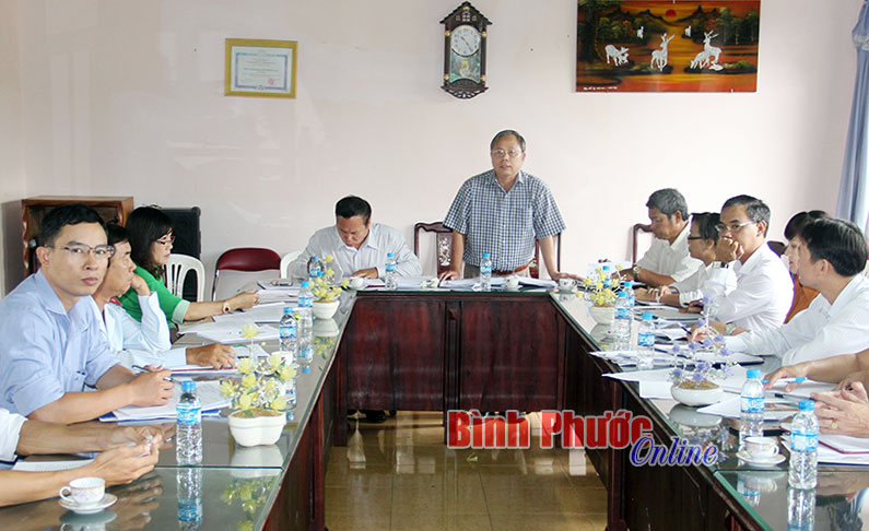 Gi&aacute;m đốc Sở Y tế Nguyễn Đồng Th&ocirc;ng ph&aacute;t biểu tại buổi gi&aacute;m s&aacute;t