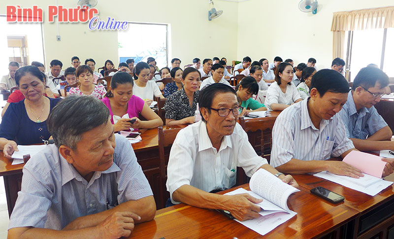 Đồng Xoài triển khai Luật Tố tụng hành chính năm 2015