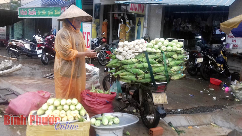 Nhọc nhằn gánh hàng rong