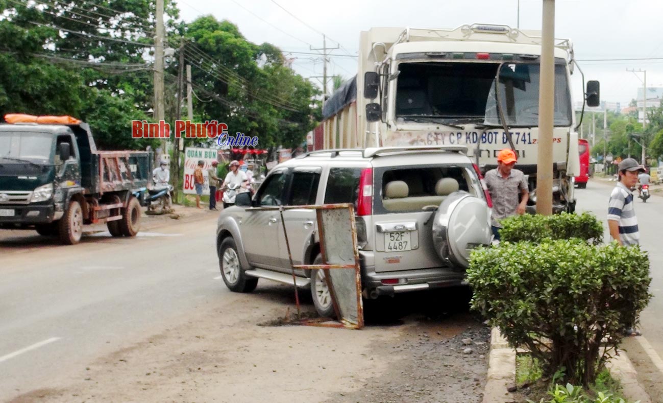 Hiện trường vụ tai nạn