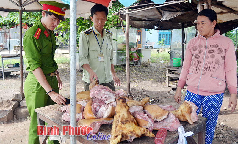 Chơn Thành: Tiếp tục phát hiện 46kg thịt heo thối