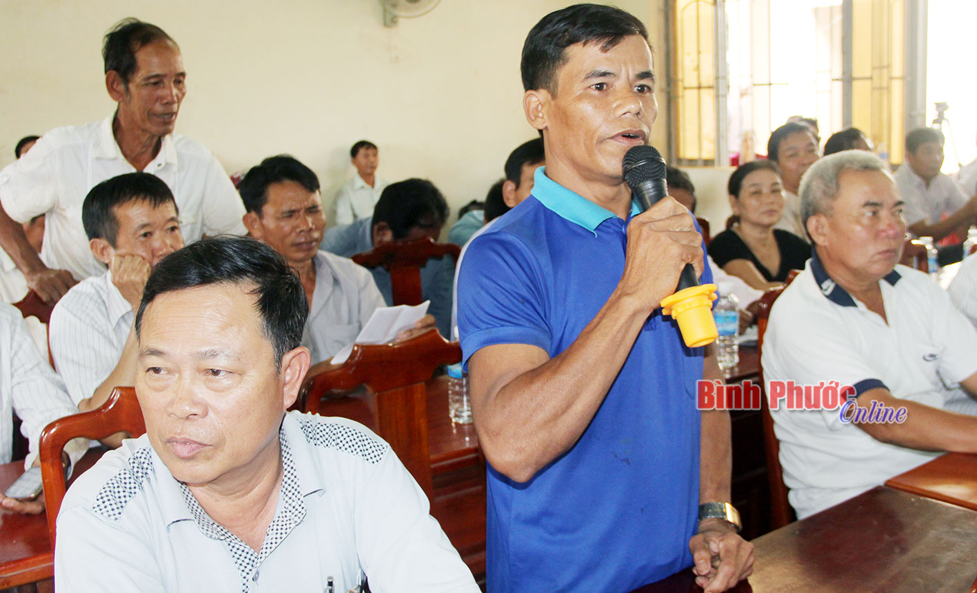 Cử tri Điểu Lơn ở thôn Sơn Lập, xã Thọ Sơn mong muốn các cấp chính quyền xử lý đối tượng lừa đảo người dân cho vay nặng lãi