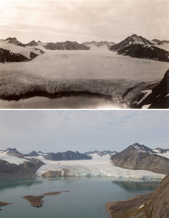 100 năm, sông băng ở Bắc cực tan chảy gần hết 