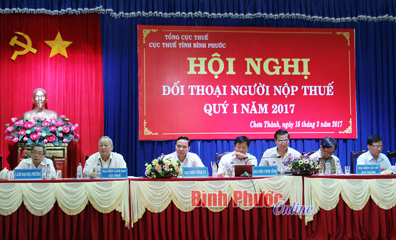 Cục Thuế đối thoại với doanh nghiệp tại Chơn Thành