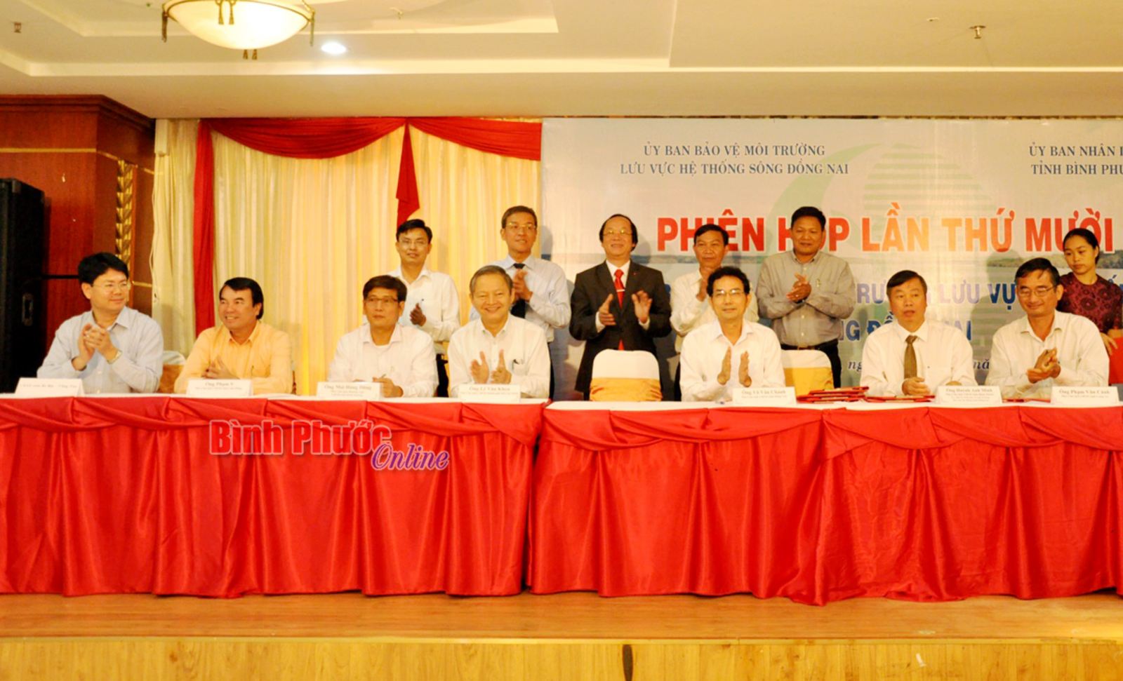Đại diện lãnh đạo 9 tỉnh, thành phố ký kết quy chế phối hợp bảo vệ lưu vực hệ thống sông Đồng Nai