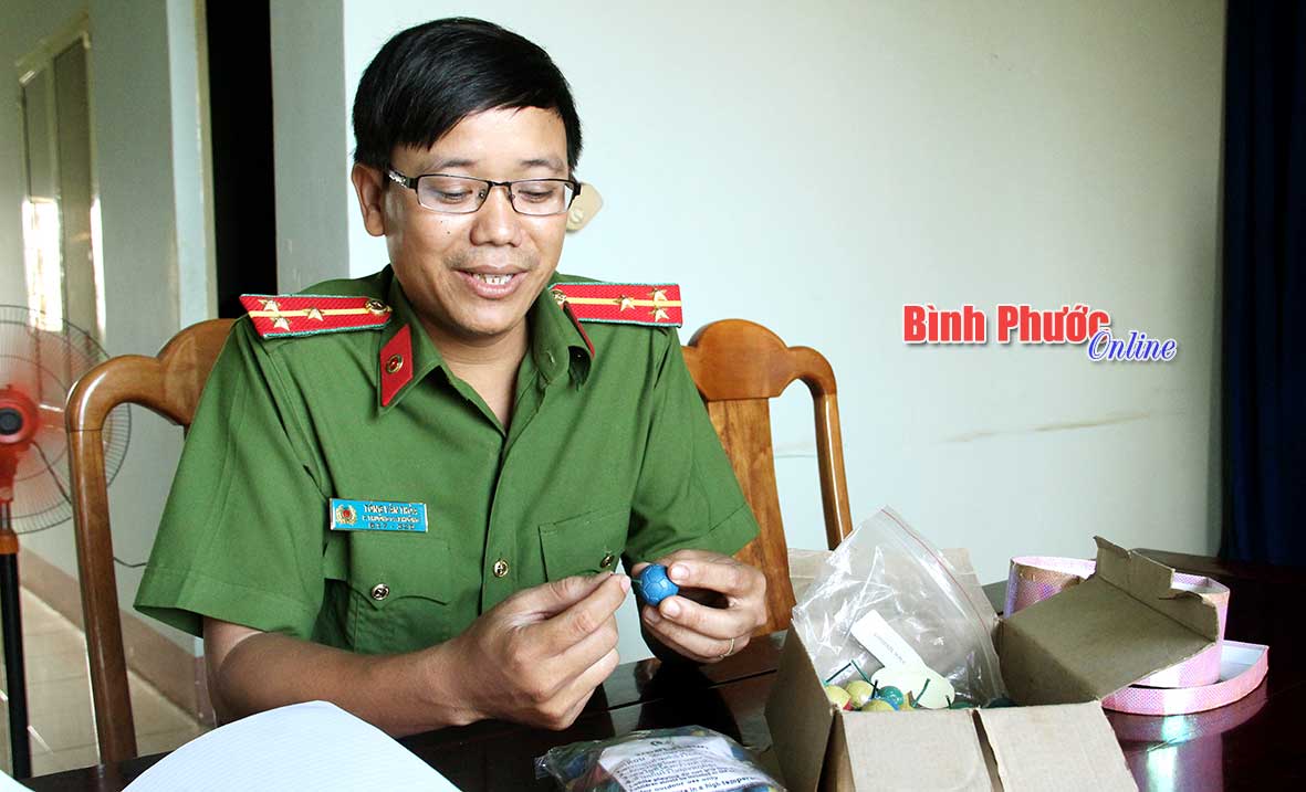 Thượng úy Tống Văn Thỏa, Phó trưởng Công an phường Phước Bình nói về quá trình pháo banh phát nổ