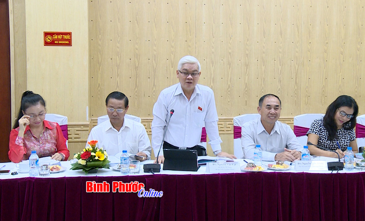 Bí thư Tỉnh ủy Nguyễn Văn Lợi chia sẻ kinh nghiệm trong công tác cán bộ nữ