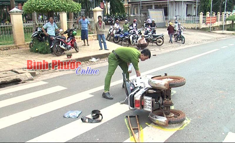 Tai nạn giao thông 2 người bị thương nặng