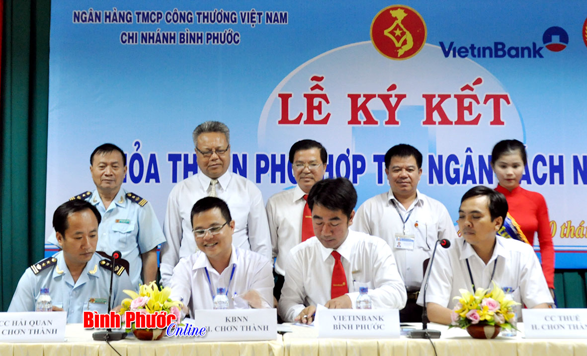 Các đơn vị huyện Chơn Thành ký kết quy chế phối hợp