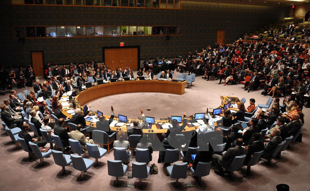 Phiên họp của Hội đồng Bảo an Liên hợp quốc về dịch Ebola, ngày 18/9/2014. (Ảnh: Tư liệu TTXVN)