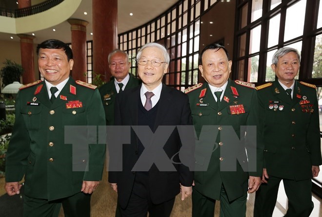 Hình ảnh khai mạc Đại hội toàn quốc Hội Cựu chiến binh Việt Nam - Ảnh 1