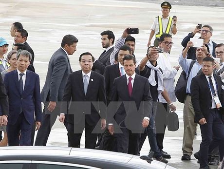 Hinh anh lanh dao cap cao cac nen kinh te thanh vien APEC toi Da Nang - Anh 2