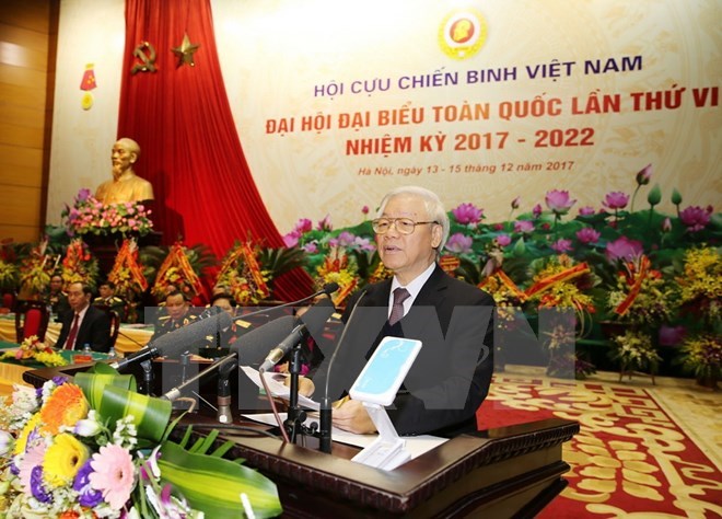 Hình ảnh khai mạc Đại hội toàn quốc Hội Cựu chiến binh Việt Nam - Ảnh 3