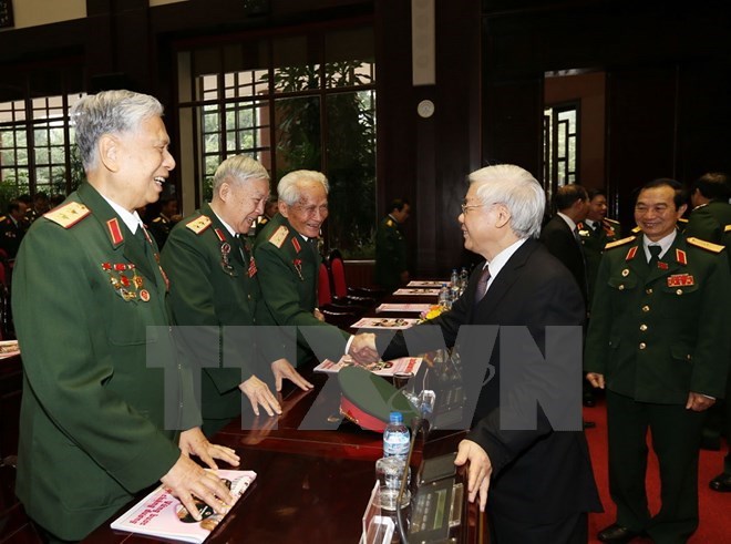 Hình ảnh khai mạc Đại hội toàn quốc Hội Cựu chiến binh Việt Nam - Ảnh 4