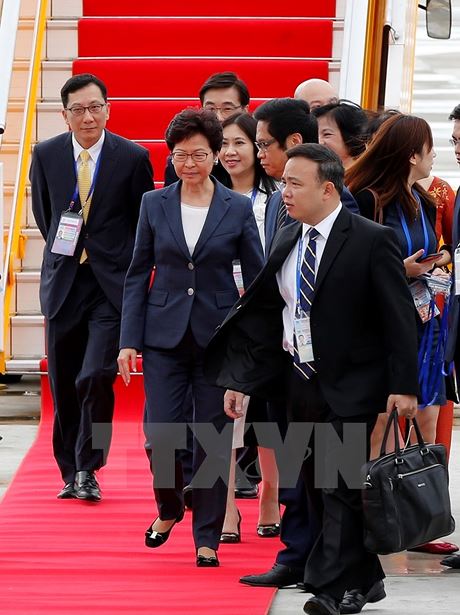 Hinh anh lanh dao cap cao cac nen kinh te thanh vien APEC toi Da Nang - Anh 6