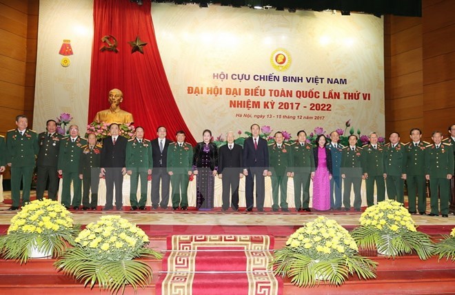 Hình ảnh khai mạc Đại hội toàn quốc Hội Cựu chiến binh Việt Nam - Ảnh 6