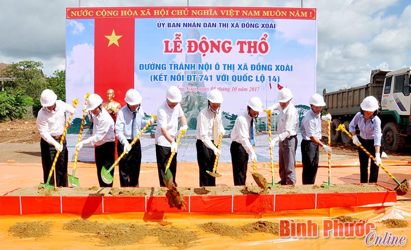 Khởi công xây dựng đường tránh nội ô Đồng Xoài