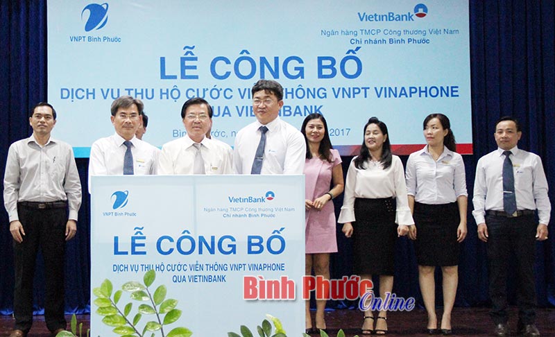 Thu cước viễn thông VNPT Vinaphone qua Vietinbank