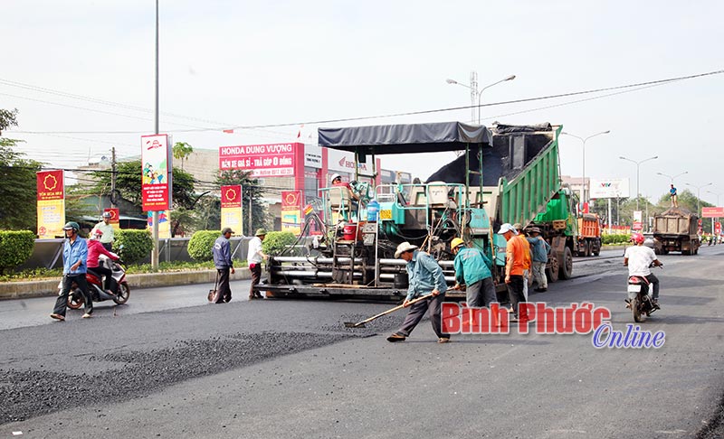 ĐỒNG XOÀI: Hàng trăm tỷ đồng đầu tư hạ tầng