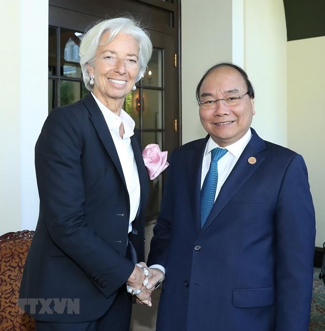 Hình ảnh Thủ tướng Nguyễn Xuân Phúc gặp gỡ các lãnh đạo thế giới - ảnh 12