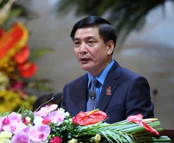 Ông Bùi Văn Cường tái đắc cử Chủ tịch Tổng Liên đoàn Lao động Việt Nam  ảnh 1