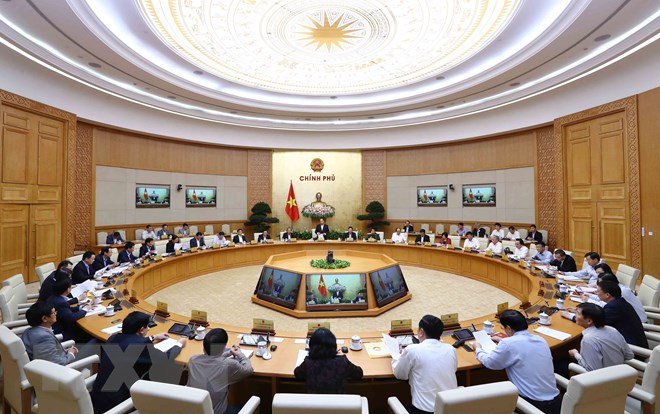 To&agrave;n cảnh phi&ecirc;n họp. (Ảnh: Thống Nhất/TTXVN)