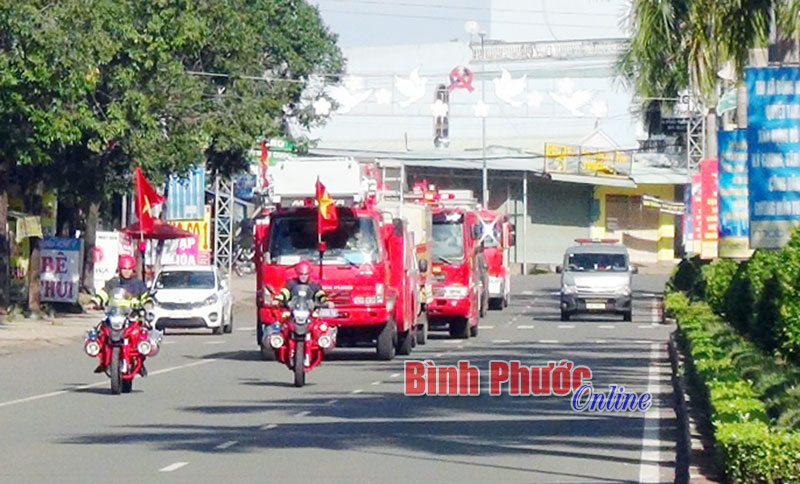 Ra quân Tháng an toàn phòng cháy, chữa cháy năm 2018