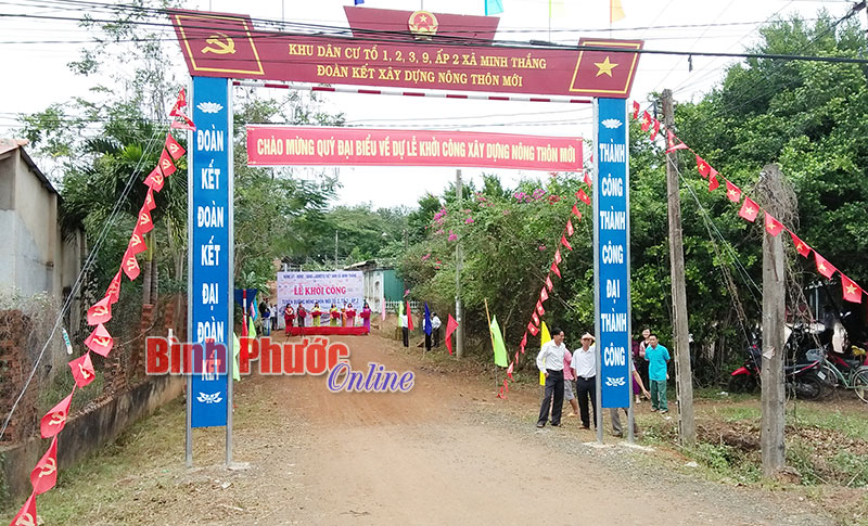 Minh Thắng phấn đấu đạt chuẩn NTM năm 2019