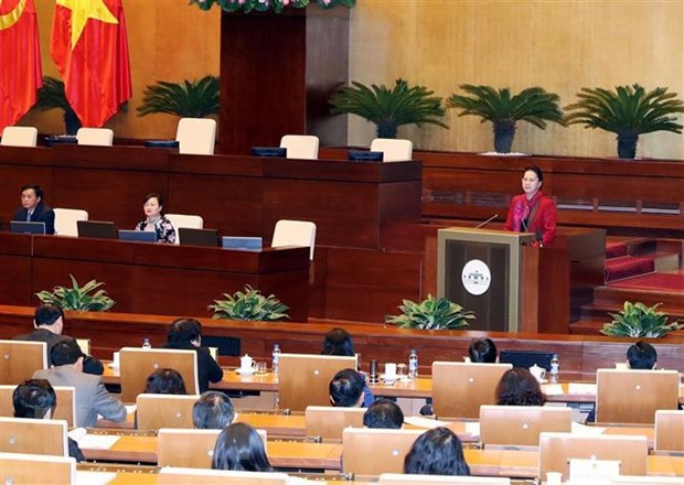 Phien hop lan thu nhat ve doi moi to chuc va hoat dong cua Quoc hoi hinh anh 1