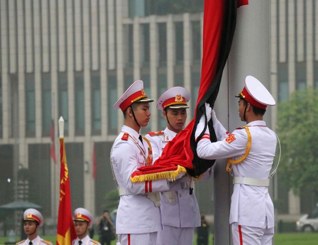 Trực tiếp: Quốc tang nguyên Chủ tịch nước, Đại tướng Lê Đức Anh hình ảnh 44 Truc tiep: Quoc tang nguyen Chu tich nuoc, Dai tuong Le Duc Anh hinh anh 44
